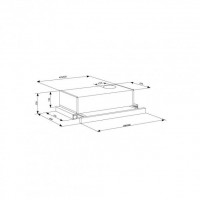 витяжка Eleyus BREEZE 470 60 BL