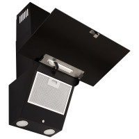 витяжка Eleyus CRISTAL 700 LED 60 BL